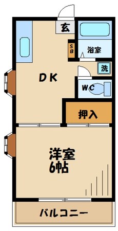 ピラカンサ仙川IIの物件間取画像